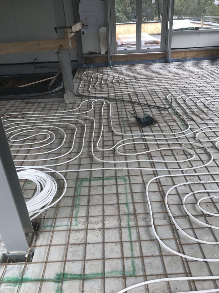 , Bedrijfshallen vloerverwarming, Licher - Installatietechniek